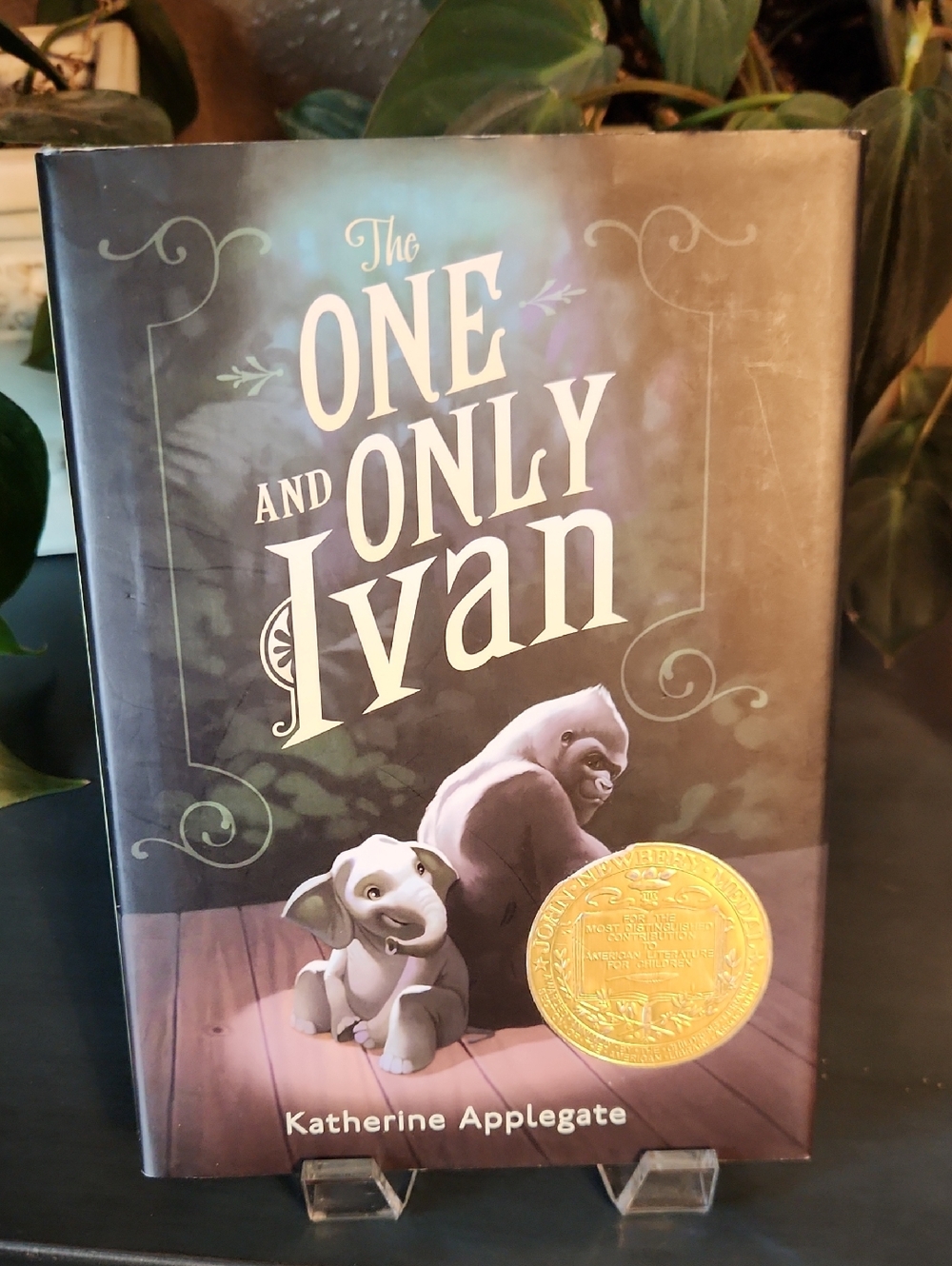 The One and Only Ivan by Applegate Illustrated Hardcover EUC